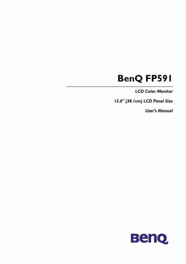 BenQ Computer Monitor FP591-page_pdf